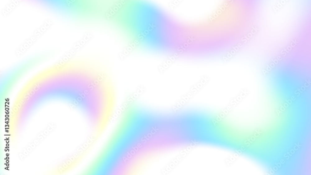 Poster Colorful gradient shape blur. Blur Gradient Shape transparent PNG shape gradient Shining circle holographic blurred shape rainbow colors. Abstract design