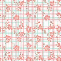 Obraz premium pattern of various flowers 