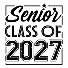 Weathered Graduation Class of 2027