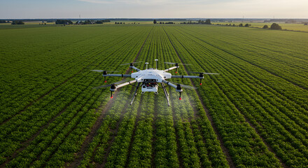 Smart farming automation revolutionizes weed and pest control techniques.technology, modern, service, environment, tool