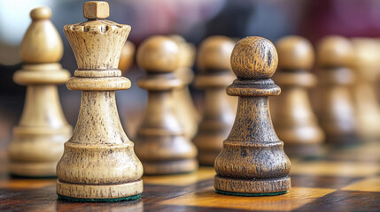 Fototapeta premium Effective leaders plan strategically to guide their teams toward success.