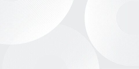 Abstract glowing geometric lines on gray background. Modern shiny blue circle background abstract modern art simple