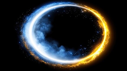 Cosmic Circle of Fire and Ice