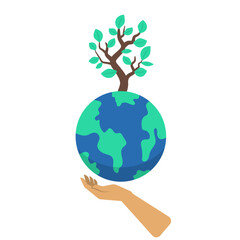 Reforestation Illustration