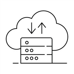 Data collection icon. vector illustration