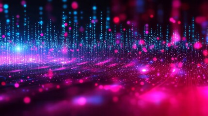 Abstract vector background showcasing big data concepts.
