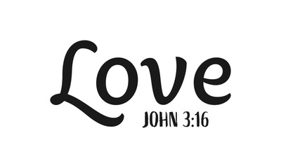 Biblical Phrase, Christian typography for banner, poster, card, apparel design