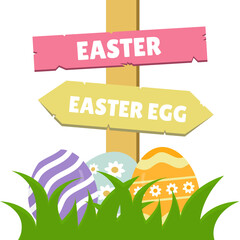 Easter Egg Hunt Sign