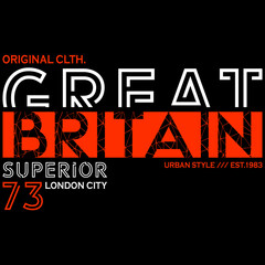 great britain london city 73 design with bold modern layout and urban street style illustration vector