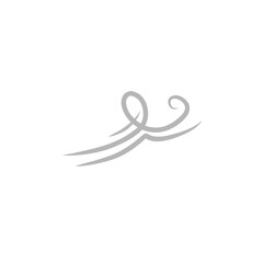 gray wind illustration