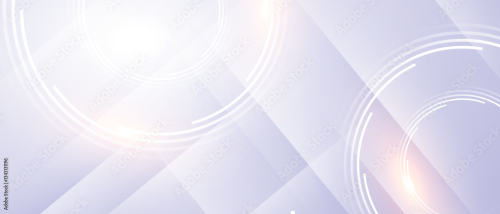 Poster Minimal abstract background with soft white geometric lines