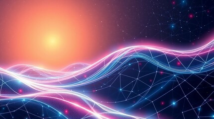 Abstract digital design background.