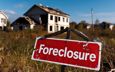 Obraz premium A weathered sign reads 