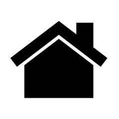 house icon isolated on white