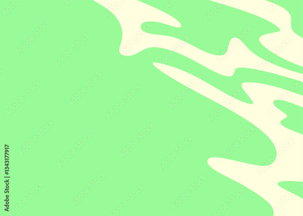 Poster abstract background with wavy line pattern and with some copy space area