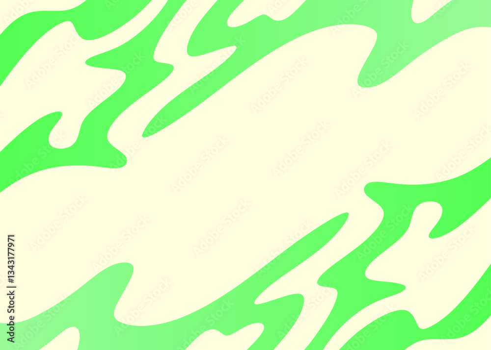 Poster abstract background with wavy line pattern and with some copy space area