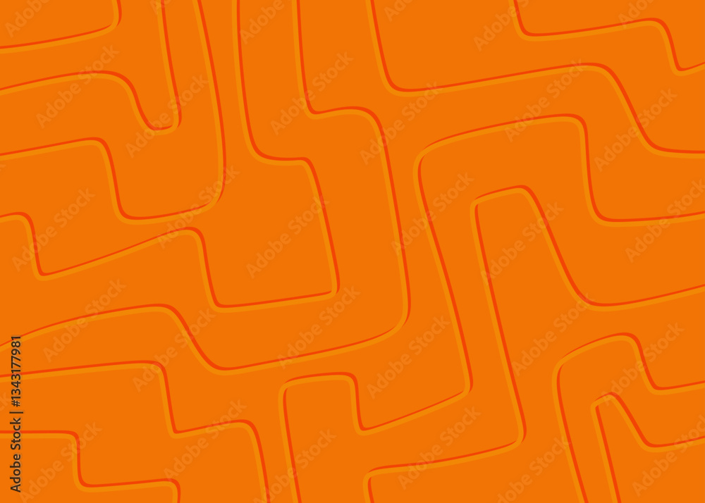 Poster minimalist background with seamless maze line pattern
