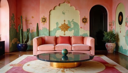 Retro style home art