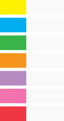 Obraz premium 인덱스 모양 일러스 Index Shape illustration