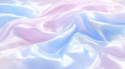 Obraz premium Pastel silk fabric folds