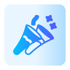 Confetti gradient icon