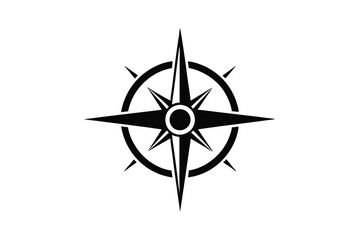 compass isolated on white