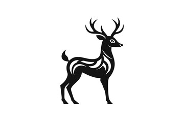 Obraz premium deer vector illustration