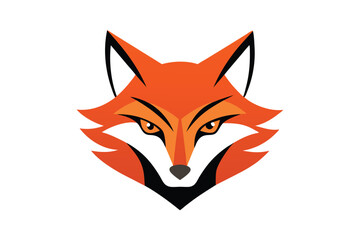 Obraz premium red fox head