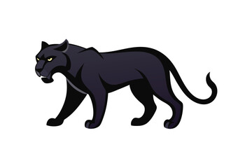 Obraz premium black panther vector