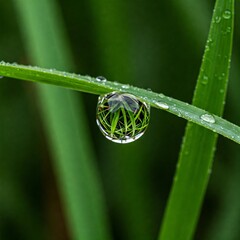dew on grass