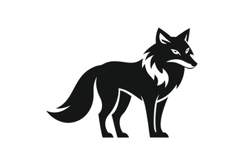 vector illustration of a fox
