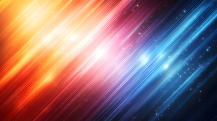 A vibrant abstract background showing streaks of light and color