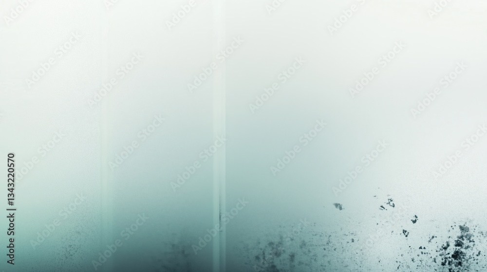 Fototapete Abstract gradient background with grainy texture in soft blue-green color, flat lay close-up design with copy space. Minimalist and modern style backdrop for creative projects and text placement.