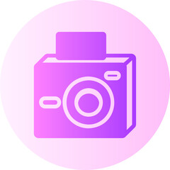 Photo Camera  gradient icon