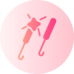 sparkler gradient icon