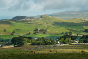 Ribblesdale near Stainforth, Yorkshire Dales National Park, England