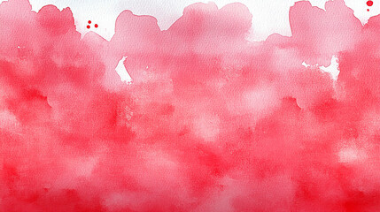 Obraz premium Abstract watercolor background featuring soft red hues blending seamlessly, ideal for creative projects