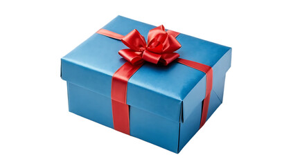 Obraz premium gift box isolated on white