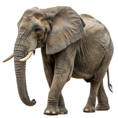 Fototapeta premium elephant isolated on white