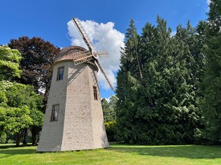 old windmill on the hill