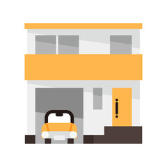 シンプルな家のアイコン