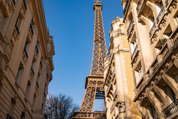 View of the Eiffel Tower