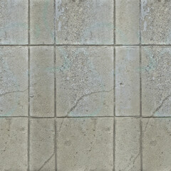 seamless old tile wall texture background
