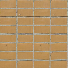 seamless old tile yellow wall texture background