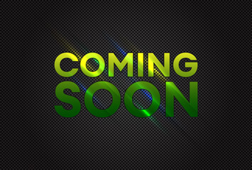 modern coming soon poster with stay tuned message