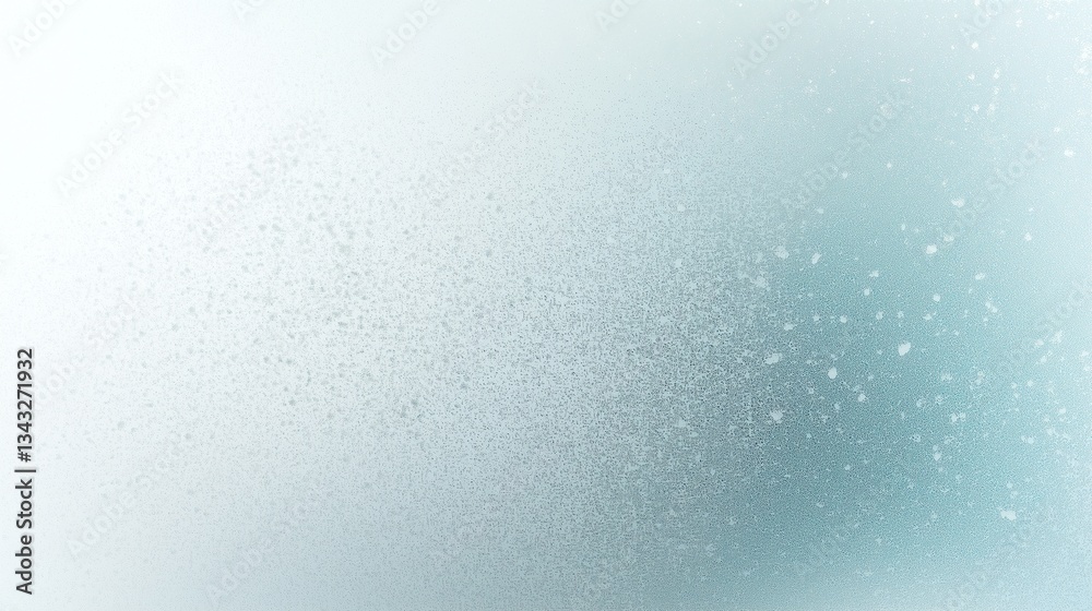 Poster frosted glass texture background with light blue and gray gradient, minimalist style, top view, high