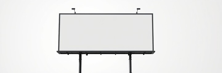 Obraz premium Blank Billboard Mockup for Design Concept