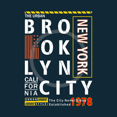 brooklyn california new york city layout urban vector style