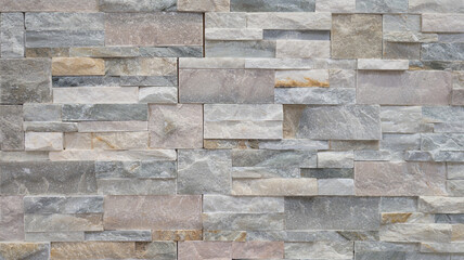 facade stones grey brown lines wall background of brick gray horizontal stone pattern wallpaper