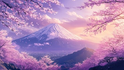 Spring Mountain Blossoms